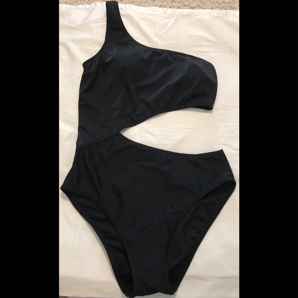Abercrombie and Fitch monokini swimsuit Small Black